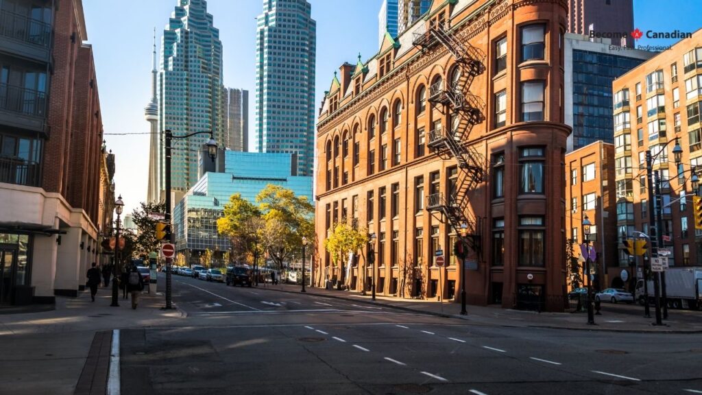 Street in Toronto, Canada